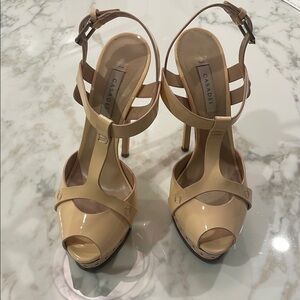 Casadei Beige Women's High Heel Sandals